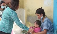 Cegah Gizi Buruk, PKK Medan Tuntungan Beri Makanan Tambahan Bayi dan Ibu Hamil
