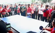 Di Car Free Day Medan, Bobby Nasution Main Ping Pong dengan Penyandang Disabilitas