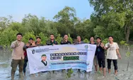 Jaga Ekosistem dan Ekonomi Masyarakat, PB HMI Tanam 5000 Mangrove di Kab. Batu Bara