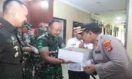 Polres Lamtim Terima Ucapan Selamat HUT Bhayangkara ke-76