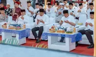 Sambut Idul Adha 1443 H, Bobby Nasution dan Unsur Forkopimda Takbiran di Balai Kota