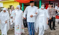 Bobby Nasution dan Gubsu Shalat Idul Adha Bersama di Lapangan Gajah Mada