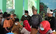Kecamatan Medan Barat Bersama Puskemas Glugur Darat Kota Laksanakan Imunisasi di SMPN 7 Medan
