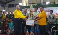 Penutupan Turnamen Sepakbola Syahrul Cup 1 Tapsel Dibanjiri Penonton