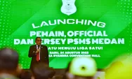Jersey dan Pemain PSMS Dikenalkan, Gubsu Edy Harap 3 Klub Sumut Masuk Liga 1 