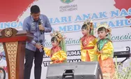 Peringati HAN di Taman Cadika Medan Banjir Hadiah Sepeda
