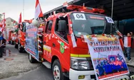 HUT RI ke -77,  DP2K Medan Gelar Lomba Hias Armada Mobil Damkar