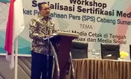 Workshop Standarisasi Media Cetak Diharapkan Dapat Wujudkan Kemerdekaan Pers di Sumut
