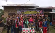 GM KB FKPPI Sumut Makan Bersama dengan Anak-anak Binaan Sanggar Belajar Cerdas