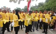 Semarak HUT Golkar Ke-58, DPD II Partai Golkar Paluta Gelar Jalan Sehat