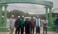 Ketua PKB Tapsel Bersama Fungsionaris NU Bersilaturahmi ke Pesantren Mangaraja Panusunan Achir Hasibuan