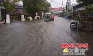 Hujan 1 Jam, Sebagian Besar Wilayah Tanjungbalai Tergenang Banjir