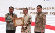 Bupati Sergai Bangga Dapat Penghargaan dari Kemenkeu, Pertahankan WTP 4 Tahun Berturut-turut