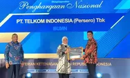 Telkom Kembali Memperoleh Penghargaan Sebagai Tempat Kerja Inklusif dan Ramah Disabilitas dari Kemnaker RI