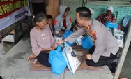 Peduli Masyarakat, Kapolresta Deli Serdang Blusukan Berikan Bansos Untuk Warga Kurang Mampu