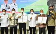 Perumda Tirtanadi Menandatangani Perjanjian Kerjasama Dengan PT Adaro Tirta Brayan Dalam Rangka Peningkatan Pelayanan Air Minum di Kota Medan
