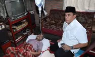 Bupati Madina Jenguk Penderita Tumor Kurang Mampu