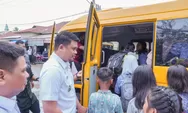 Bobby Nasution Gratiskan Bus Sekolah Antar Jemput Siswa di Medan Utara