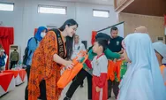 Kahiyang Ayu Bantu Perlengkapan Sekolah 200 Anak PAUD