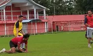 Polres Asahan Unggul 2-1 Atas Tim Sepakbola Wartawan