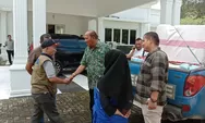 Plt Bupati Serahkan Bantuan Kepada Korban Banjir Dua Kecamatan di Langkat