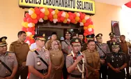 Kapoldasu Resmikan Polres Labuhanbatu Selatan