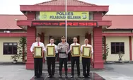 Empat Personil Polres Pel.Belawan Dapat Reward Atas Keberhasilan Ungkap Kasus
