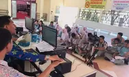Disdukcapil Deli Serdang Rekam e-KTP Murid SMKN I Lubuk Pakam