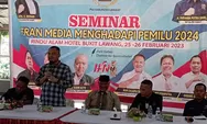 Ketua PWI Sumut:  Media Harus Netral dan Ikut Meminimalisir Golput di Pemilu 2024