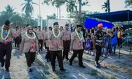 Bupati Labuhanbatu Buka Perkemahan LKP I Di Bumi Perkemahan Perkebunan Ajamu