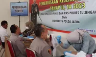 Pastikan Kesehatan Anggota Polres Tulungagung Gelar Rikes Berkala Tahun 2023