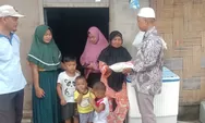 Aminah Terharu Terima Beras, Ketua SMSI Sergai Zuhari : Ini Bentuk Syukur Atas Nikmat Diberikan Allah SWT