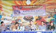 Polres Binjai Lakukan Jumat Curhat  Masyarakat Kelurahan Damai