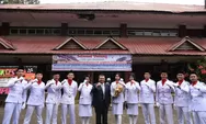 Bupati Tapsel Irup Melepas Siswa SMAN 2 Plus dan SMK Martabe Sipirok