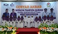 Wakil Bupati Toba Hadiri Gebyar Akbar Wisuda Tahfizh Qur’an RQV Kabupaten Toba