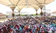 Ribuan Hafidzah Khataman di Masjid Agung Jawa Tengah