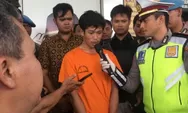 Garang Saat Rusak Motor, Adi Saputra Mewek dan Minta Maaf saat Berbaju Tahanan