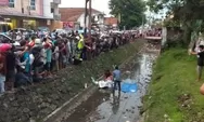Nyebur Ke Kali, Seorang Pengendara Roda Dua Tewas Ditempat