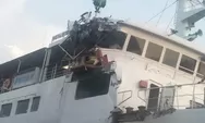 Dua Kapal Ferry Tabrakan di Merak, Satu ABK Hilang