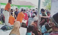 Waduh! Pembagian BST di Kecamatan Carenang Tidak Mengindahkan Imbauan Physical Distancing