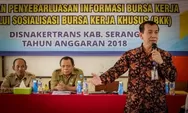 Kabupaten Serang Lepas dari Predikat Pengangguran Tertinggi di Banten