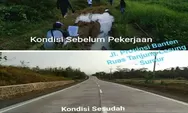 Wow!! Gubernur Banten Wahidin Halim Perlihatkan Jalan Bagus Dahulu Rusak
