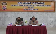 Tim Itwasda Polda Banten Datangi Polres Cilegon, Ada Apa?
