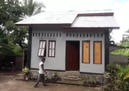 Pemdes Manubura Bantu Warga Miskin Bangun Rumah Kontruksi Bambu Semen