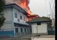 Kondisi Sekitar Lengang, Gedung TK dan SD Islam Nurmada Kampar Terbakar