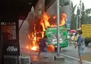 Kronologi Bus Trans Metro Deli yang Terbakar di Medan, Diduga karena Korslet