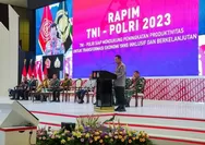 Presiden RI Hadiri Rapim TNI-Polri 2023 dan Ingatkan Pentingnya Jaga Kondusifitas pada Tahun Politik Kekompaka