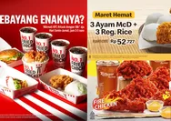Informasi promo hemat terbaru Maret 2023 makanan cepat saji ada KFC hingga Richessee