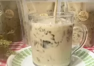 Resep Es Lumut Cappuccino, Minuman Viral dengan Cincau dan Gula Merah Cocok untuk Menu Buka Puasa