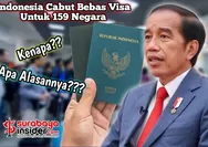 Kontroversial! Indonesia cabut bebas visa untuk 159 negara berikut: Apa alasannya?